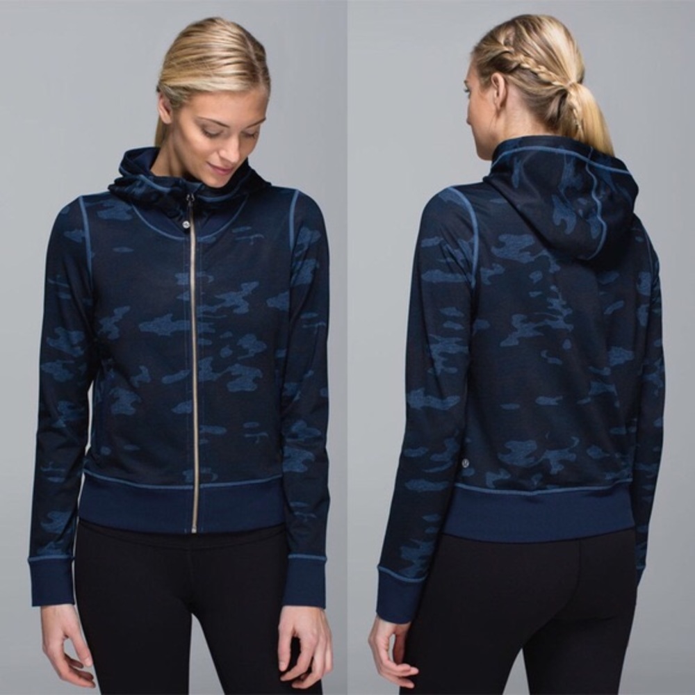 Lululemon Namaskar Hoodie Camo 8